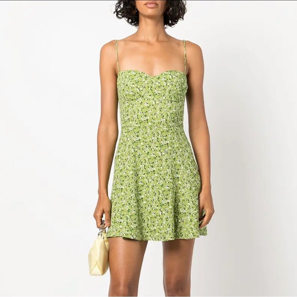 Reformation floral print dress